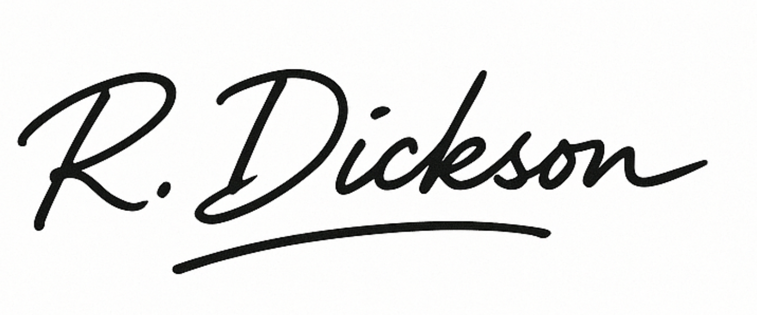 Richard Dickson Signature